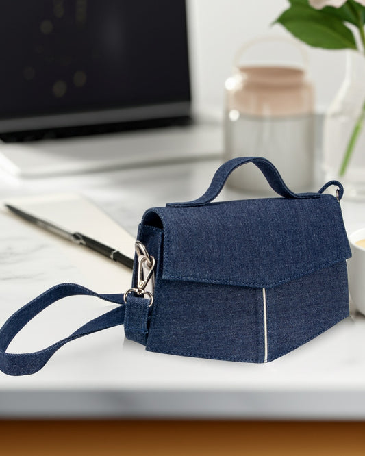 Minimalist Denim Bag