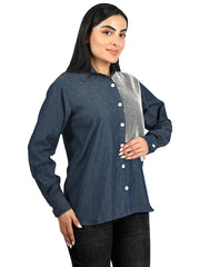 Denim Print Shirt