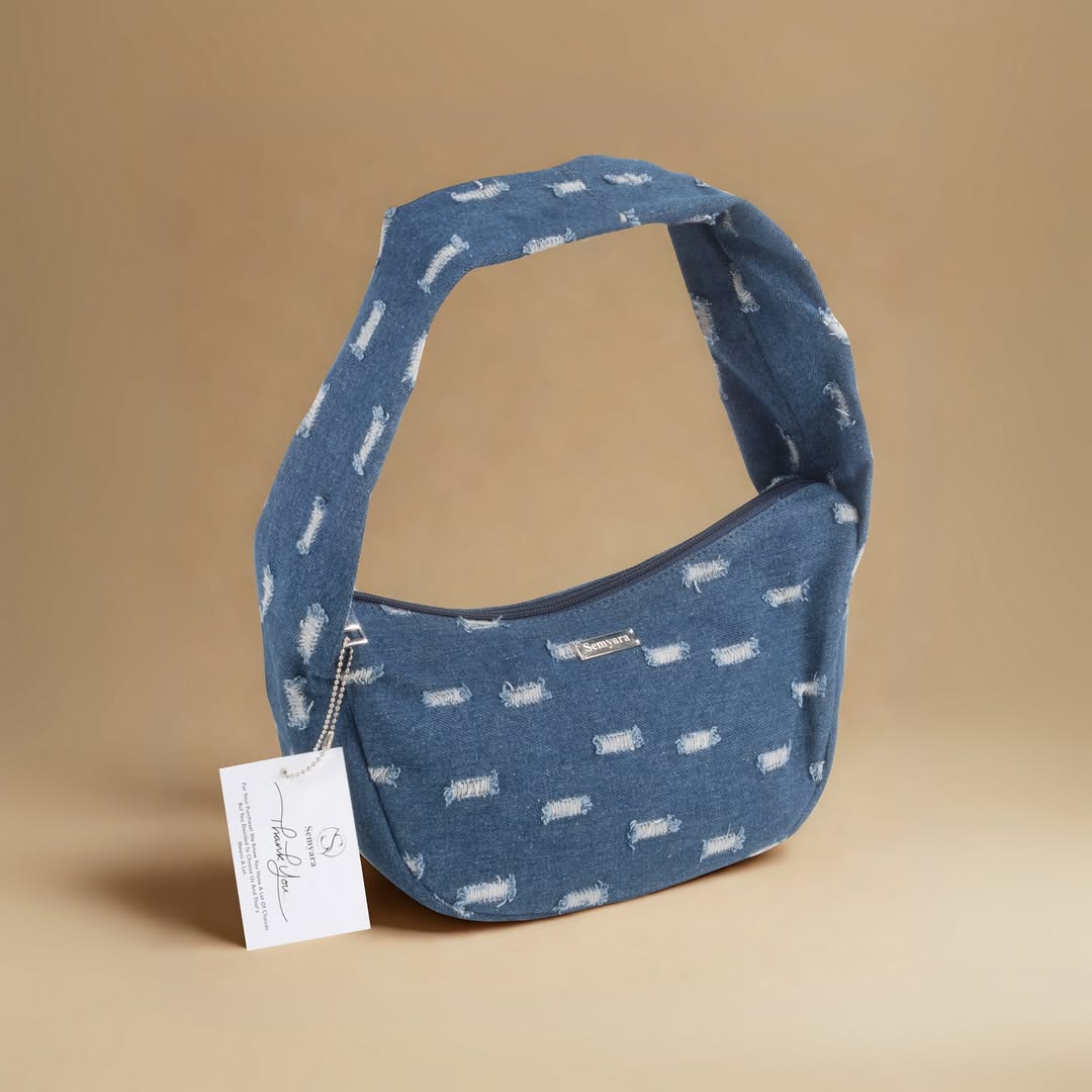 Denim Short Bag